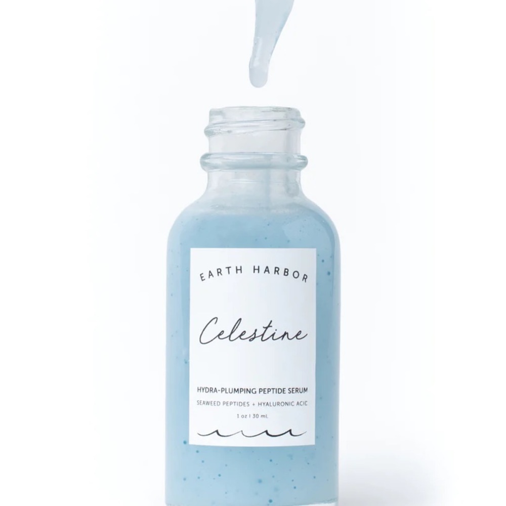 Glass Skin CELESTINE Hydra Plumping Peptide Anti Aging Glow Serum Skincare NIB - Picture 2 of 5
